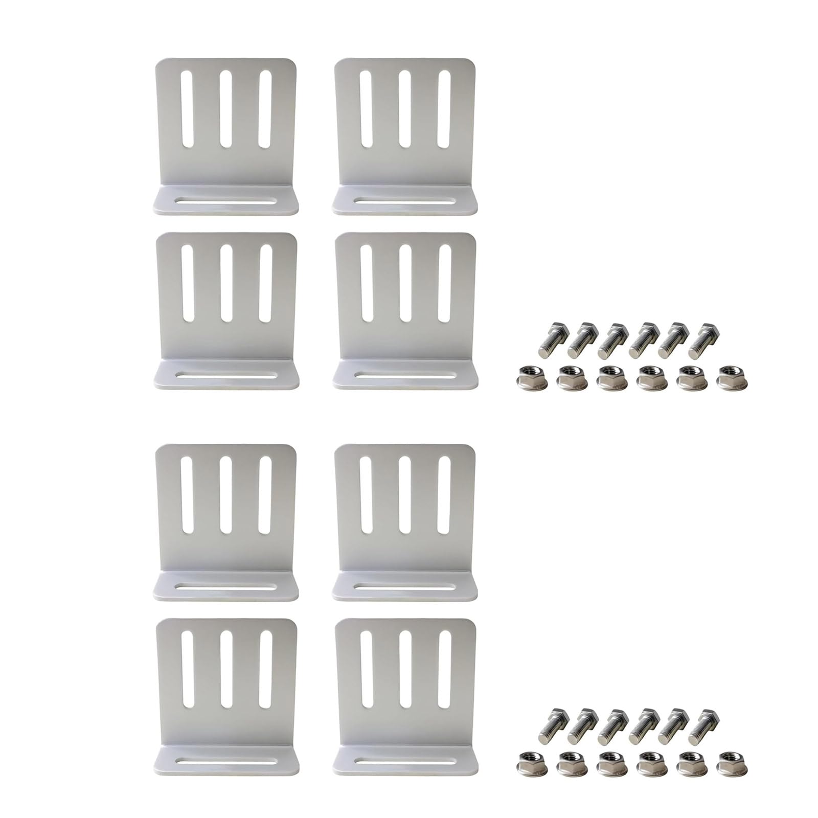 Kalttoy Four Pieces Fast Installation Aluminum Photovoltaic Panel Mounting Bracket For Vessel Modifiable Corner Insulated Modifiable Photovoltaic Panel Parenthesis