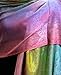 NYFASHION101 Elegant Colorful Paisley Soft Pashmina Scarf Shawl Wrap NBH1401Y - Light Rainbow 05