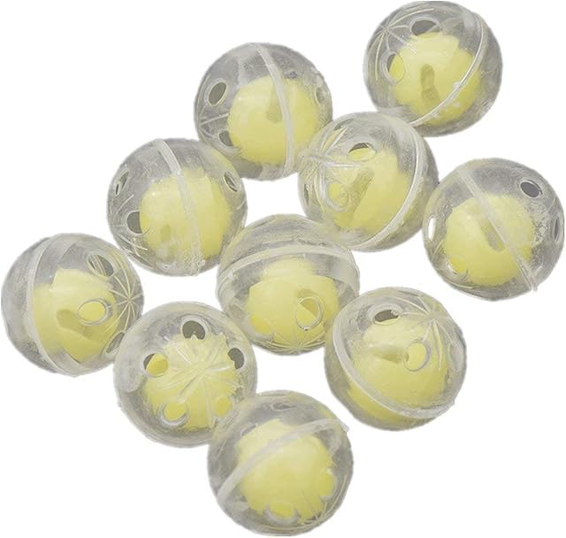 MEJOSER 20pcs Rattle Box Repair Fix Toy Noise Maker Insert Pet Baby Toy Squeaker 24mm 22mm (24mm 20pcs)