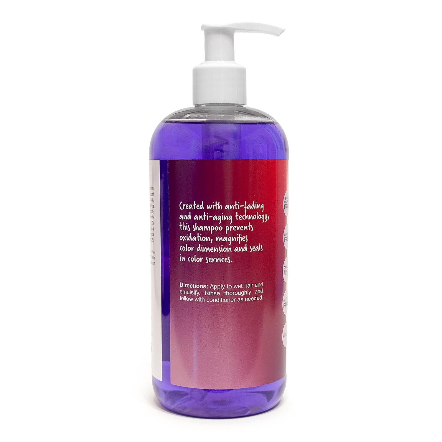 Color Locking Shampoo, 16 oz - (Sodium Chloride Free, Paraben Free, Vegan) - Image 2