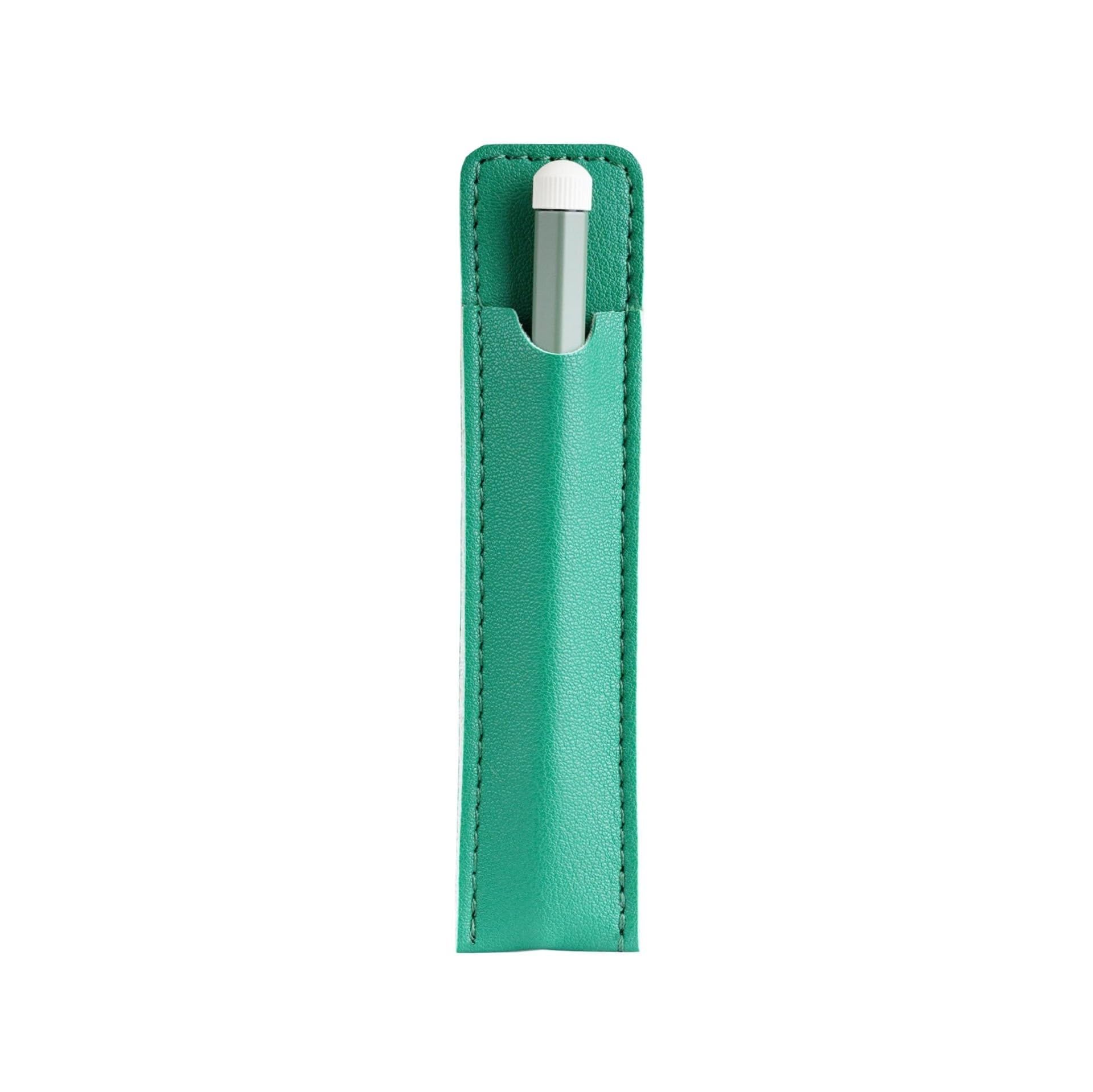 PULKO Notebook One Pen Kalem Kılıfı, 13 x 2,5cm, Yeşil