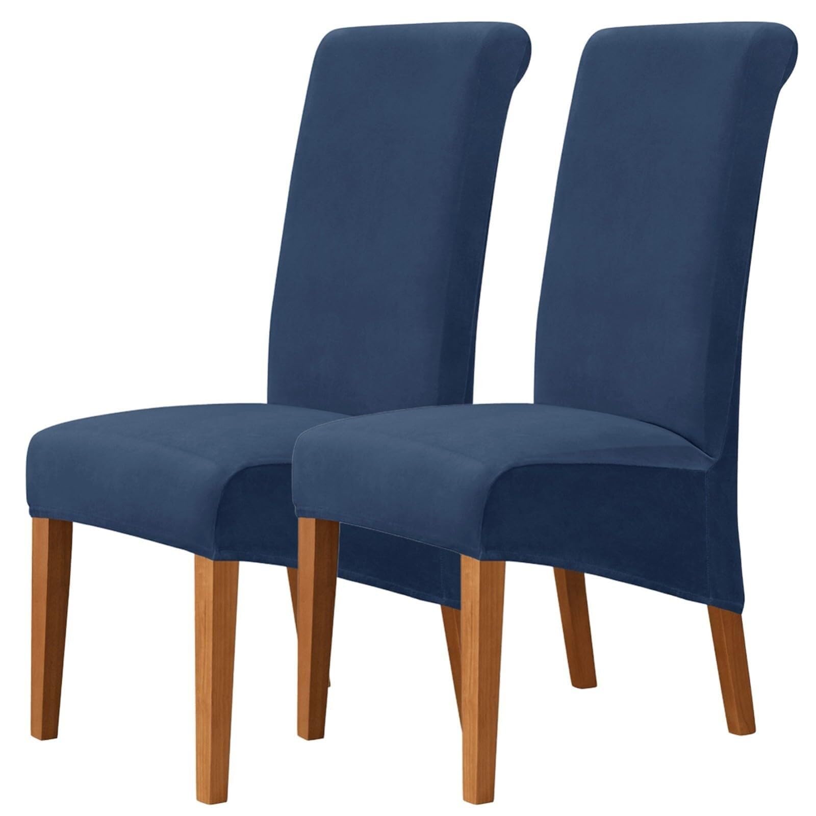 NMVAWIPT Stretch High-Back Dining Chair Covers, Removable Slipcovers, Machine Washable, Universal Fit For Home, Restaurant & Banquets(#9,2Pcs)