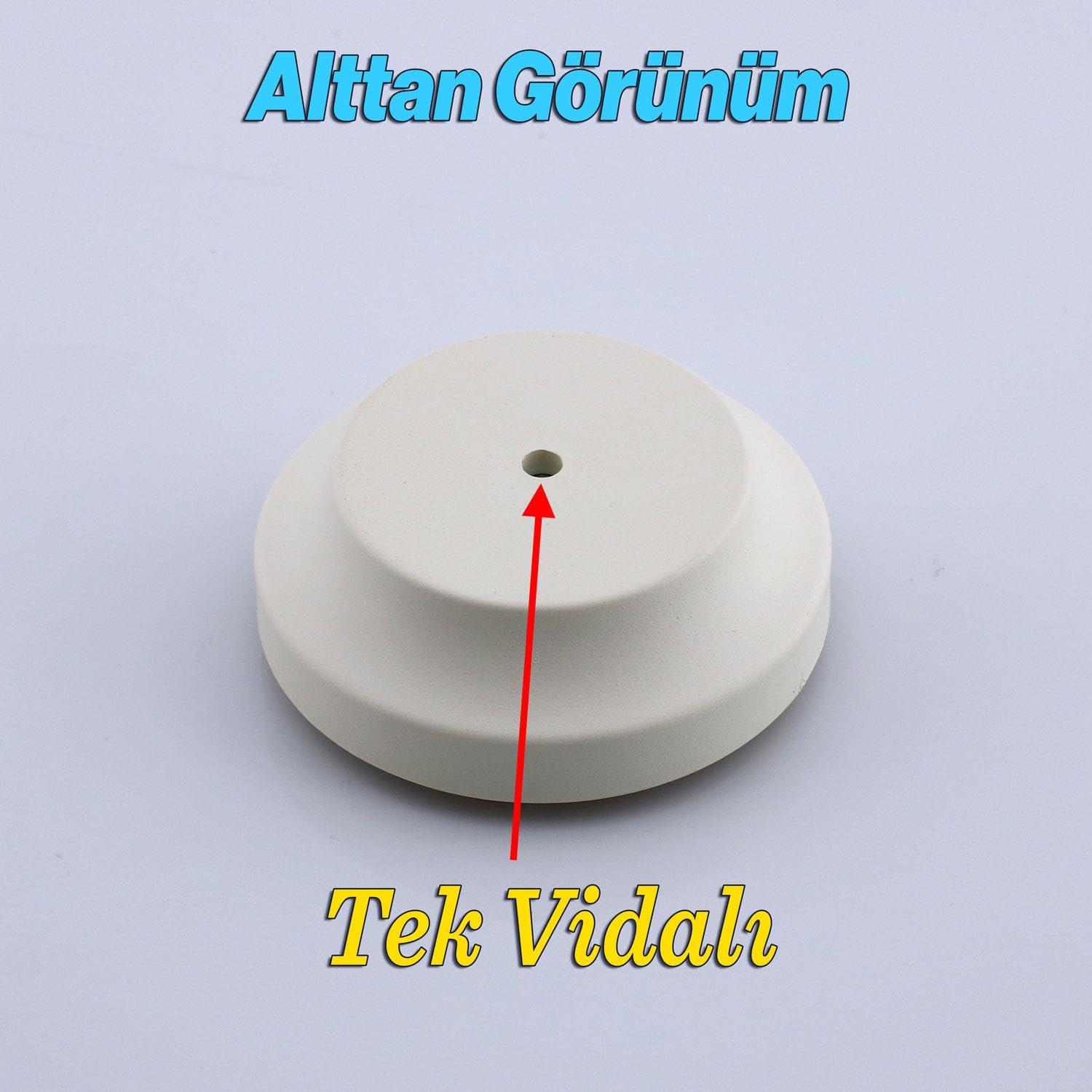 Badem10 Dolunay Kulp Düğme Ahşap Desenli Aytaşı Çekmece Mutfak Mobilya Dolabı Dolap Kulpu Kulbu Kulpları