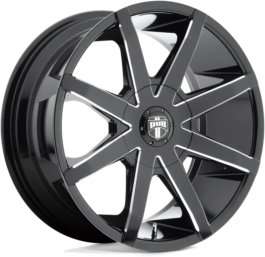 DUB S109 PUSH Black Wheel tpms (22 x 9.5 inches /6 x 135 mm, 25 inches Offset)