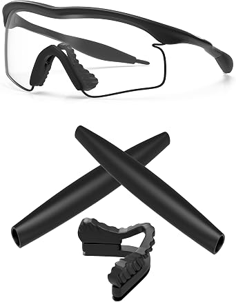 Eye Opening Stuff Replacement Earsocks & Nosepiece Rubber Kits for Oakley M Frame/Sweep/Heater/Strike/Hybrid Sunglasses