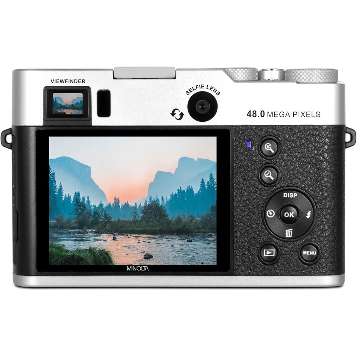 Amazon.com : Minolta MND70 Retro Wi-Fi UHD Dual Lens Digital