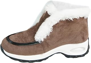 Botas de nieve para mujer y hombre, impermeables, forradas, para parejas, antideslizantes, para exteriores, botas de invierno, cálidas, cómodas, informales, botas de senderismo, modernas
