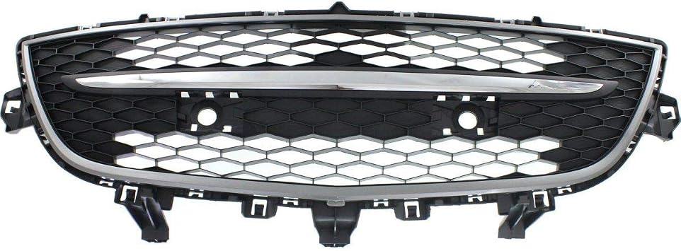 Parts Galaxy Bumper Grille For 2010-2012 Mazda CX-9 Center Chrome Plastic