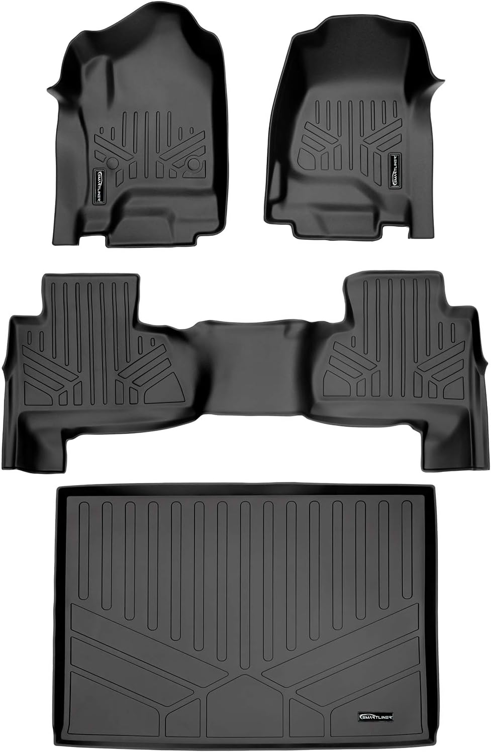 MAXLINER Floor Mats 2 Rows and Cargo Liner Behind 3rd Row