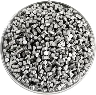 High Purity Iron Granules, Fe ≥ 99.9% 3 * 3mm, Electrolytic Iron Particle, Evaporation Pure Iron Metal Block for Scientific Research Experiment (100, Grams), Silver-White
