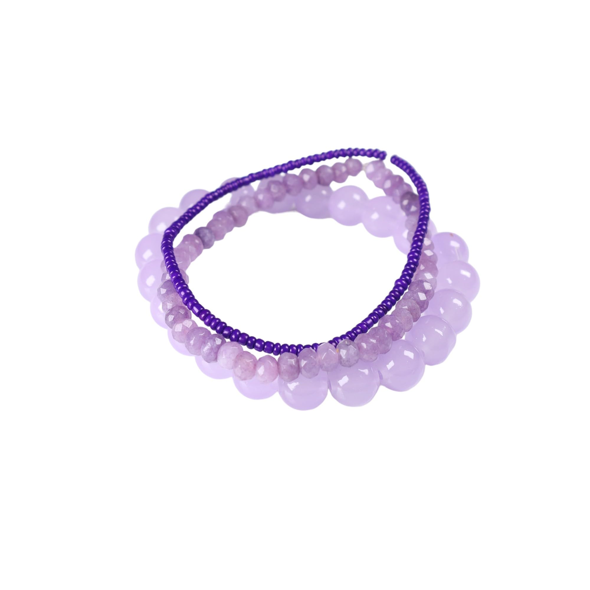 Fashion Bracelet Combo with Beads, Seed Beads & Batti Stone (Purple, M) (B0CZRCHW2B) Amazon Price History, Amazon Price Tracker