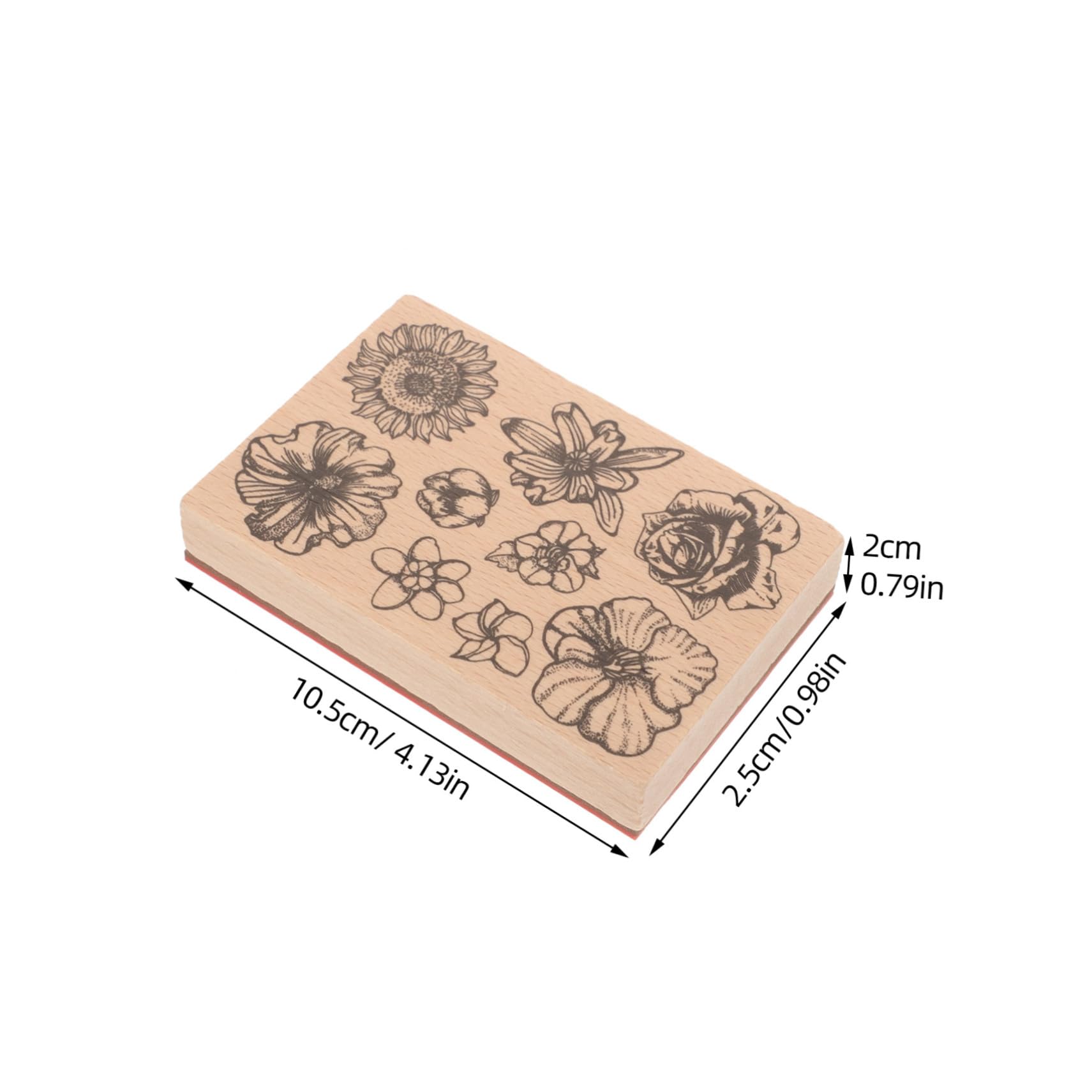 OSALADI 5 Pièces décoratif scrapbooking livre de timbres du Japon dapeur de gaufrage mignon décoration tampon de journal décoratif tampon de fabrication Gel de silice