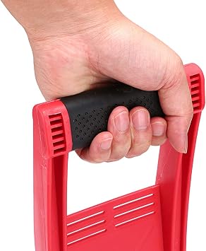Skelang 2 Pcs Drywall Carrier, Lift and Carry Panel Mover, ABS Plastic Panel Carrier Tool, Drywall Carrying Handle with 176lbs Load Bearing, Fit to Plywood, Glass Board, Plasterboard