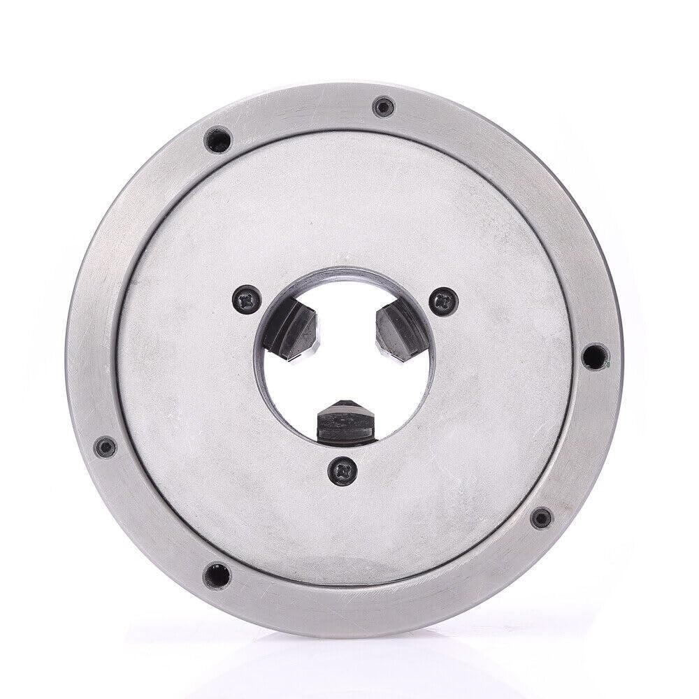 Uchwyt trójszczękowy 80 mm/100 mm/125 mm, profesjonalny, precyzyjny uchwyt tokarski, narzędzie do wiercenia CNC, akcesoria do napinania wiszących wałów, tarcz, trójkątów równobocznych itd.