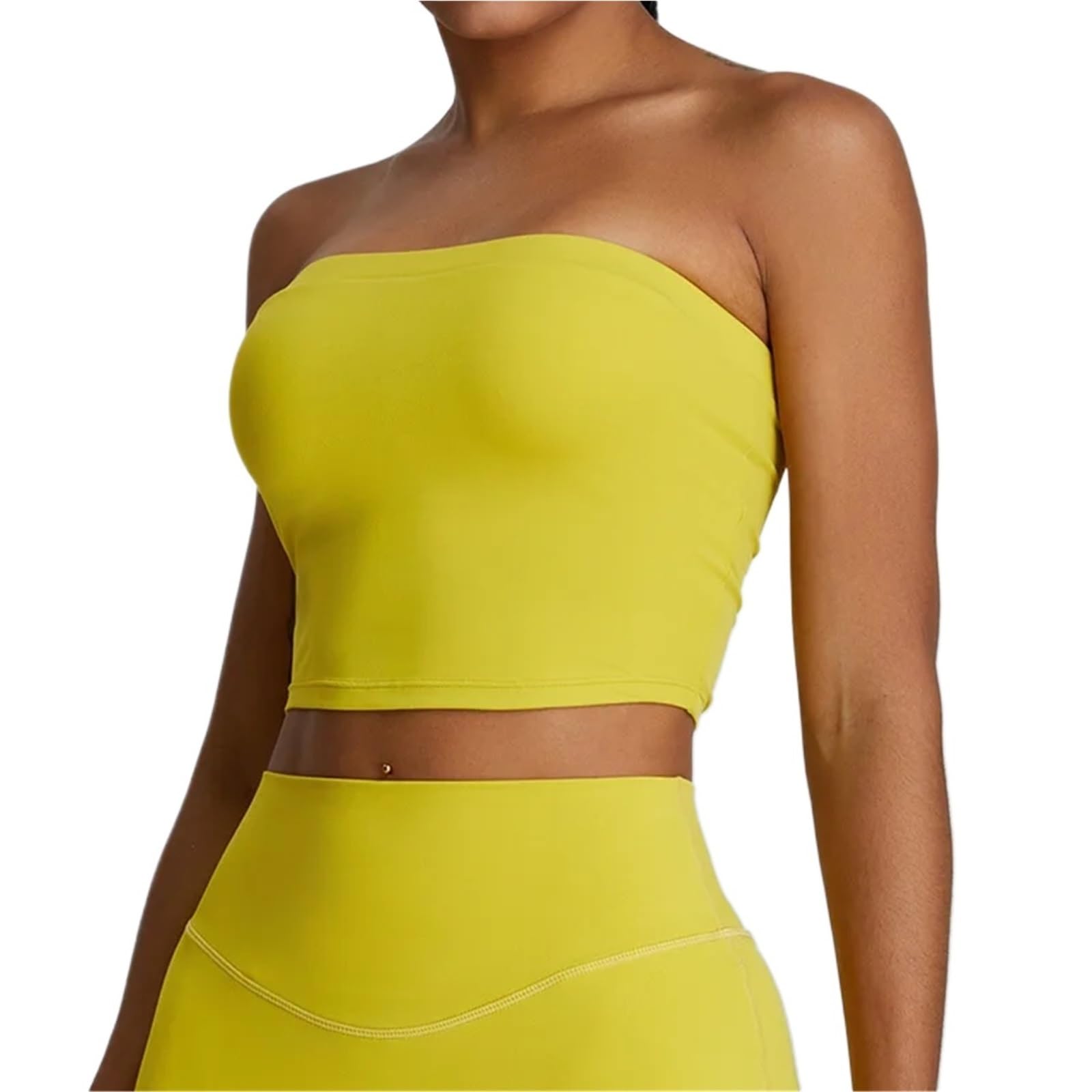 Reggiseno Senza Spalline Reggiseno Sportivo Senza Spalline, Top Fitness Anti-Sudore, Reggiseno Yoga Traspirante da Donna