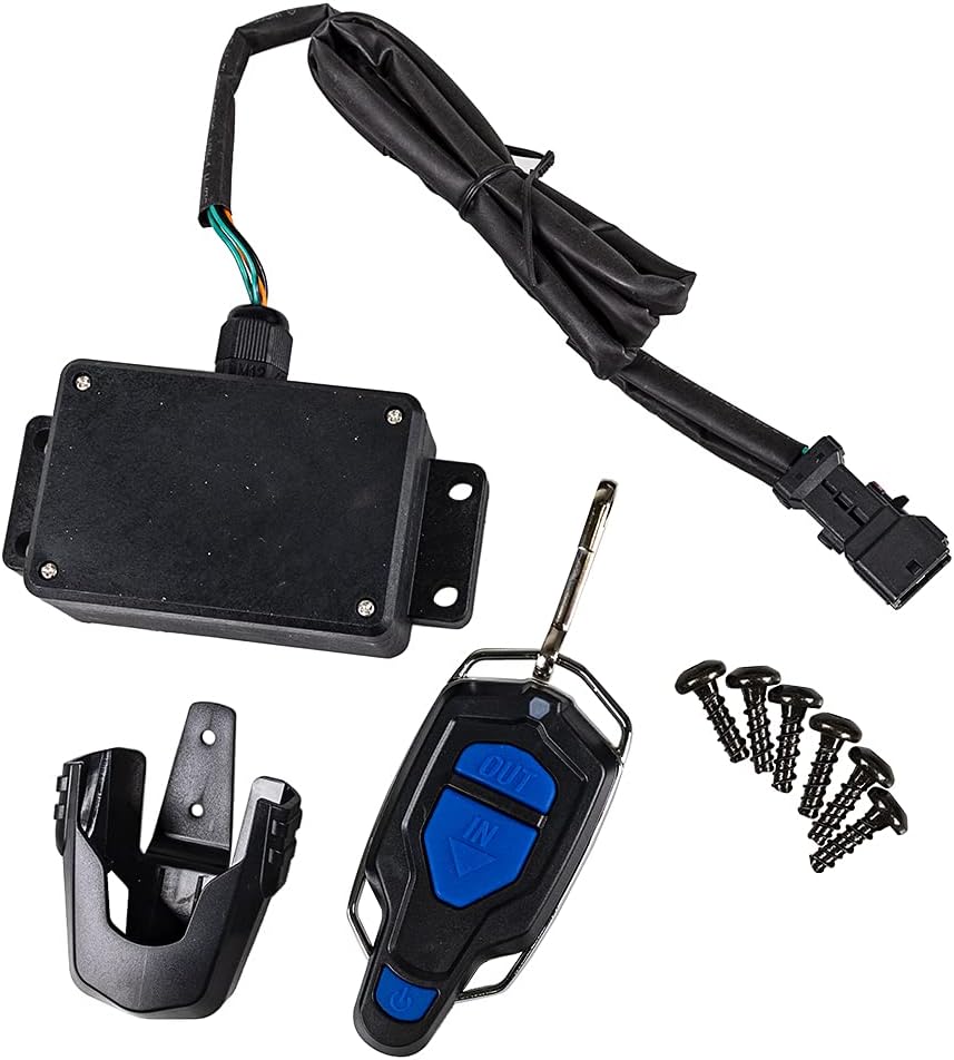 Polaris Ranger Wireless Winch Remote for HD Winches, Remote Operation Within 50 Feet, Belt Clip, LED Transmitting Light, Genuine OEM - 2883455