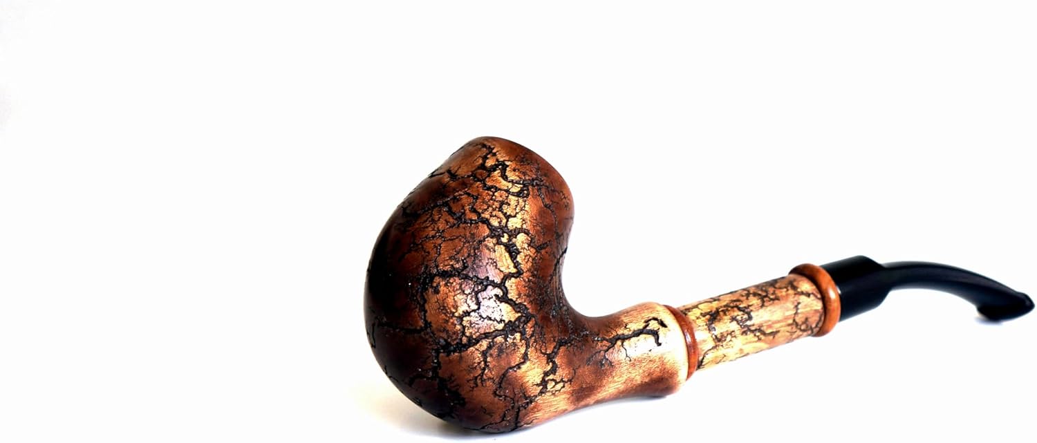 Tobacco pipe, Handmade Long pipe for tobacco, wooden smoking bowl