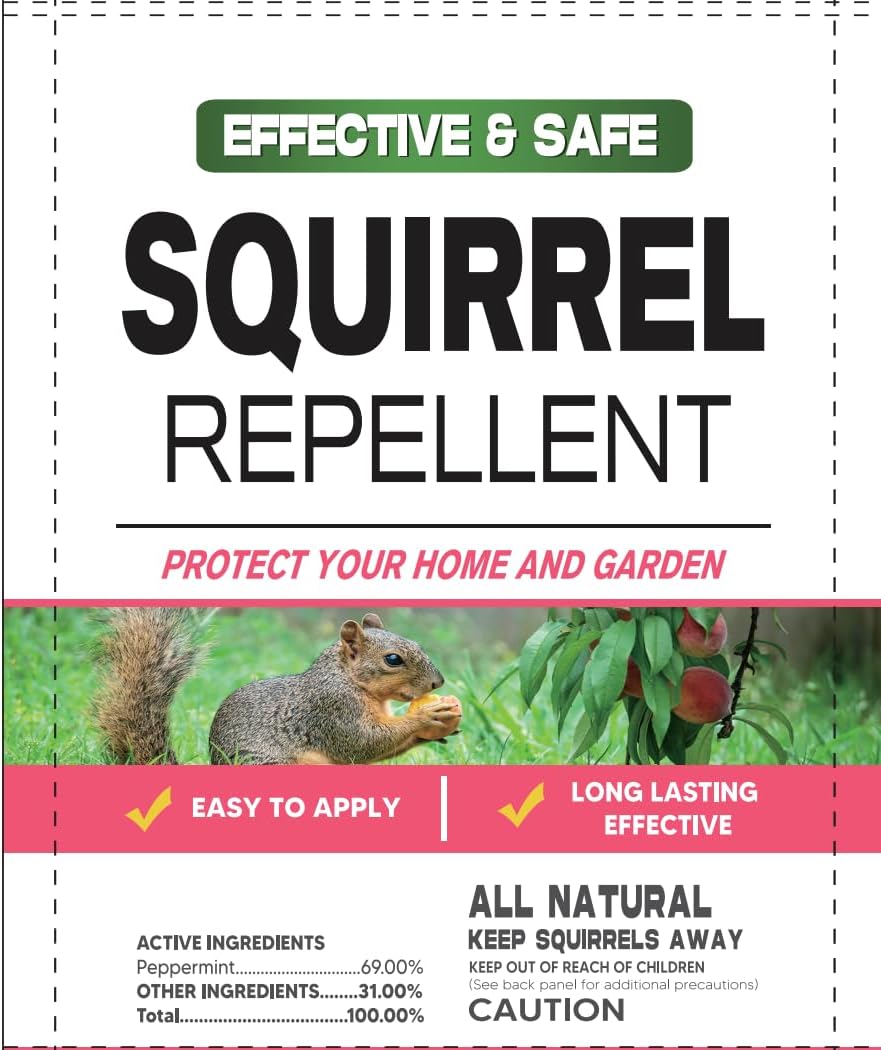 Squirrel Repellent Outdoor Patio, Keep Chipmunks Away-1Pcs