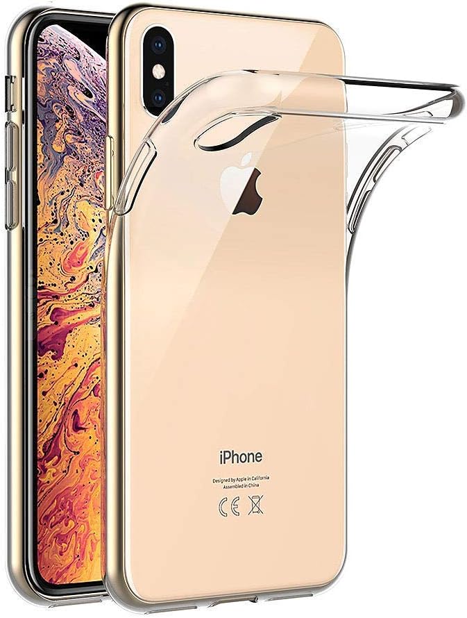 MaiJin Case for Apple iPhone XS Max (6.5 inch) Soft TPU Rubber Gel Bumper Transparent Back Cover