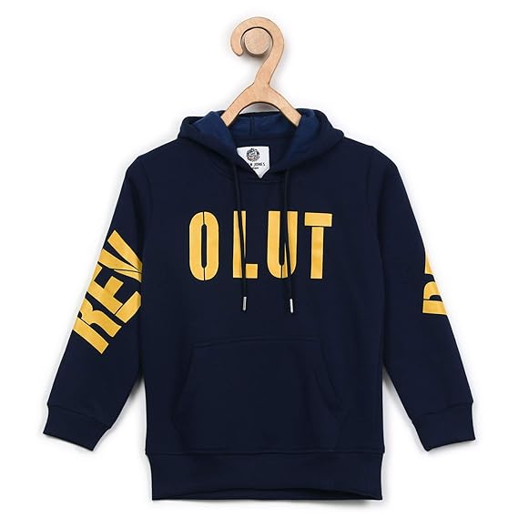 Alan Jones Clothing Boys Cotton Hoodies Sweatshirt