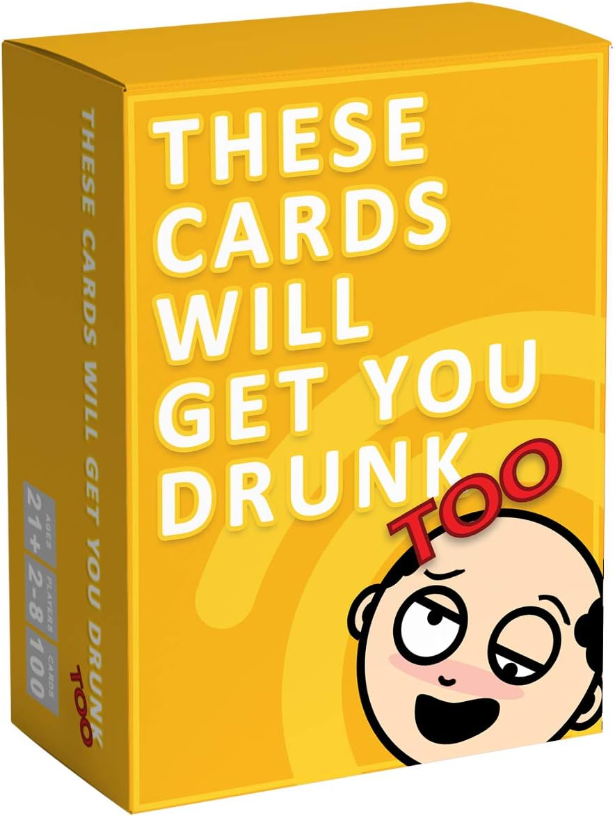 These Cards Will Get You Drunk Too - Fun Adult Drinking Game for Parties