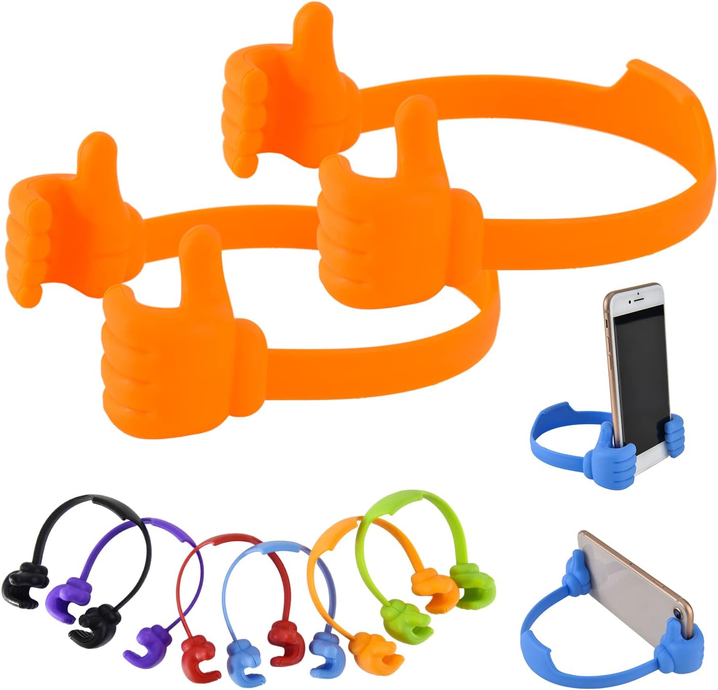 Thumbs Up Mobile Cell Phone Holders Lazy Tabletop Thumb Phone Stand