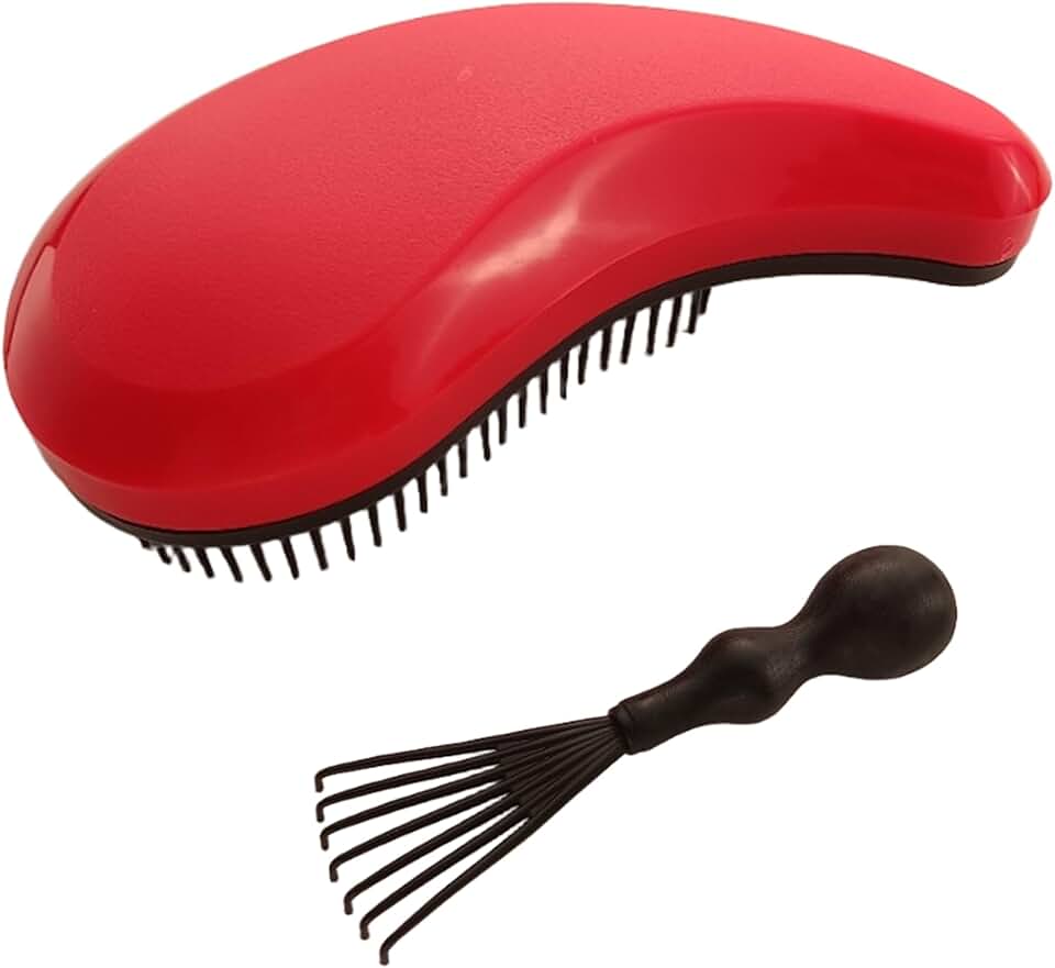 Escova de cachorro – Escova macia para cães – Perfect Yorkie, Shih Tzu, Maltipoo e Maltese Grooming – Removedor de pelos suave para facilitar a escovação do animal de estimação em casa (rosa