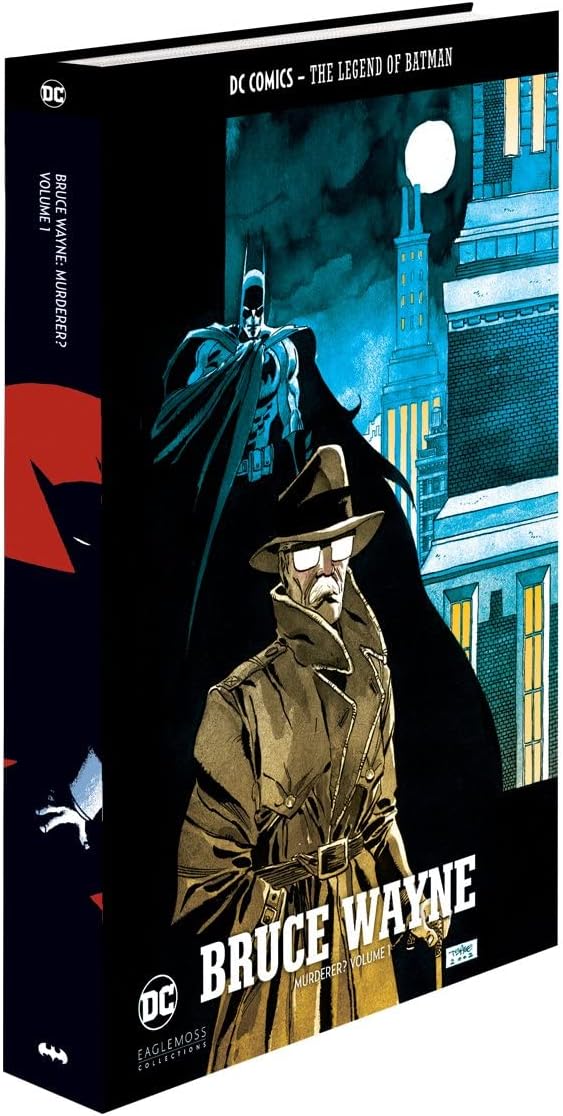 DC Comics - Bruce Wayne Murderer Vol 1 Book - DC Comics The Legend of Batman by Eaglemoss Collections