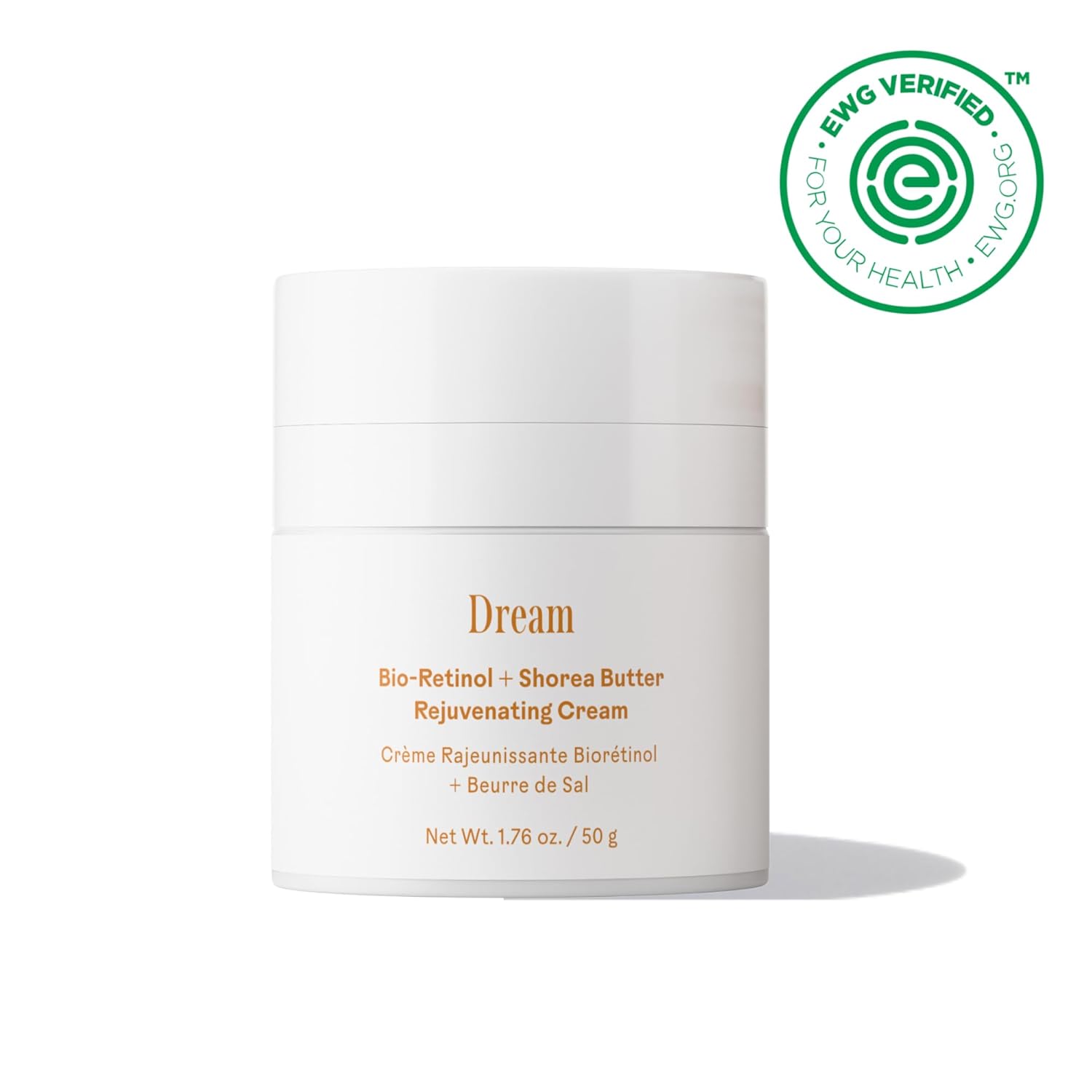 Three Ships - Dream Bio-Retinol + Shorea Butter Rejuvenating Cream | Helps Even Skin Tone, Hydrate, Smooth | Cruelty-Free, Vegan, Paraben-Free, Sensitive Skin Safe (1.76 oz | 50 g)