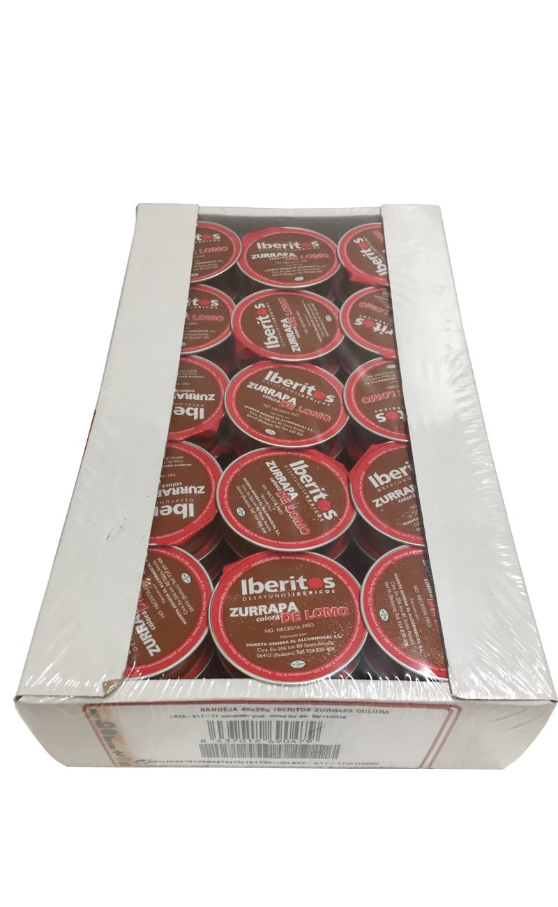 Iberitos Zurrapa de lomo colorá 45 x 25 g