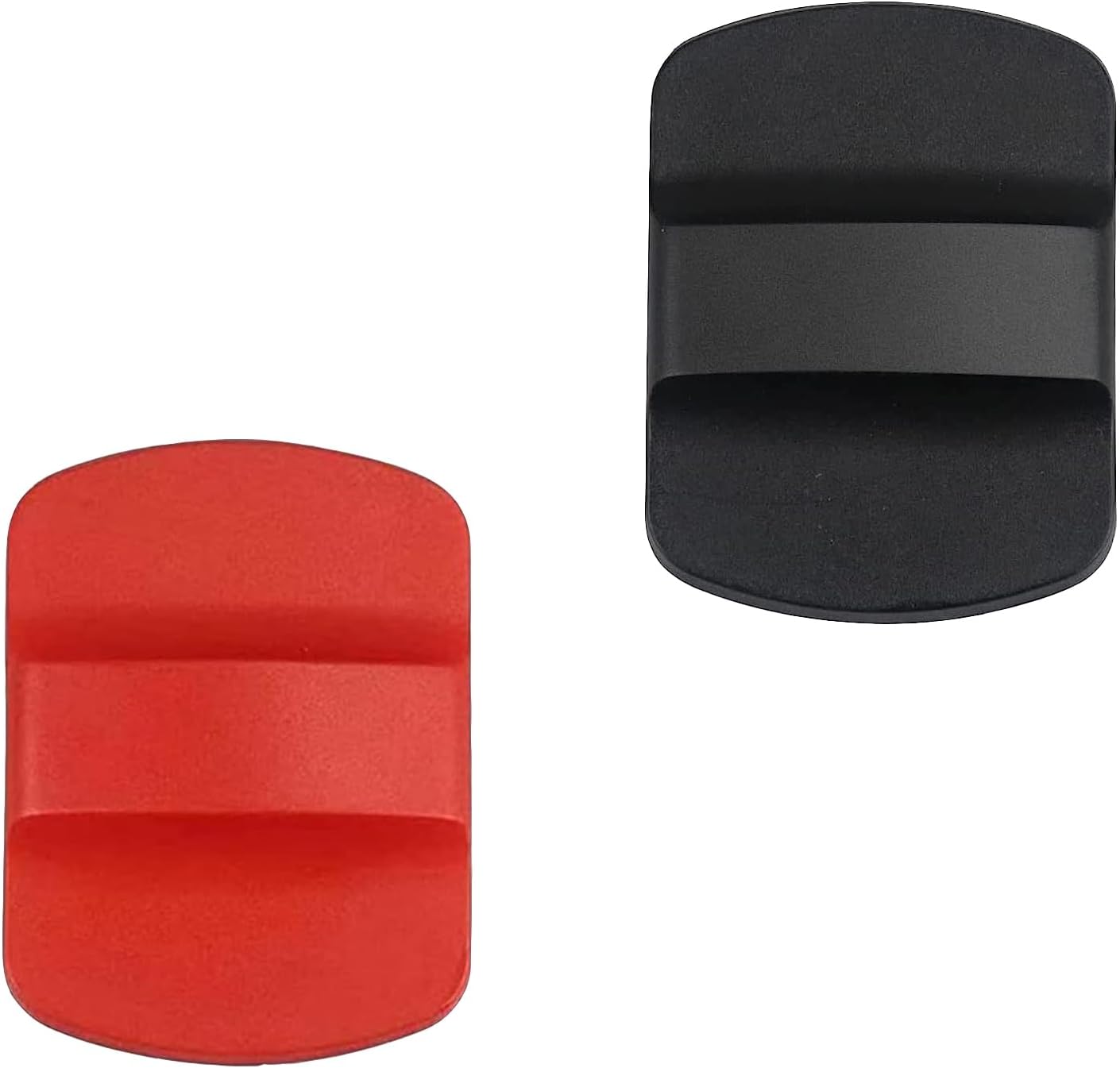 2 Pcs Magnetic Slider Replacement Block, Slider Lid Magnet for Yeti Lids 10 oz, 14oz, 16 oz, 20 oz, 26 oz, 30 oz (Black+Red)