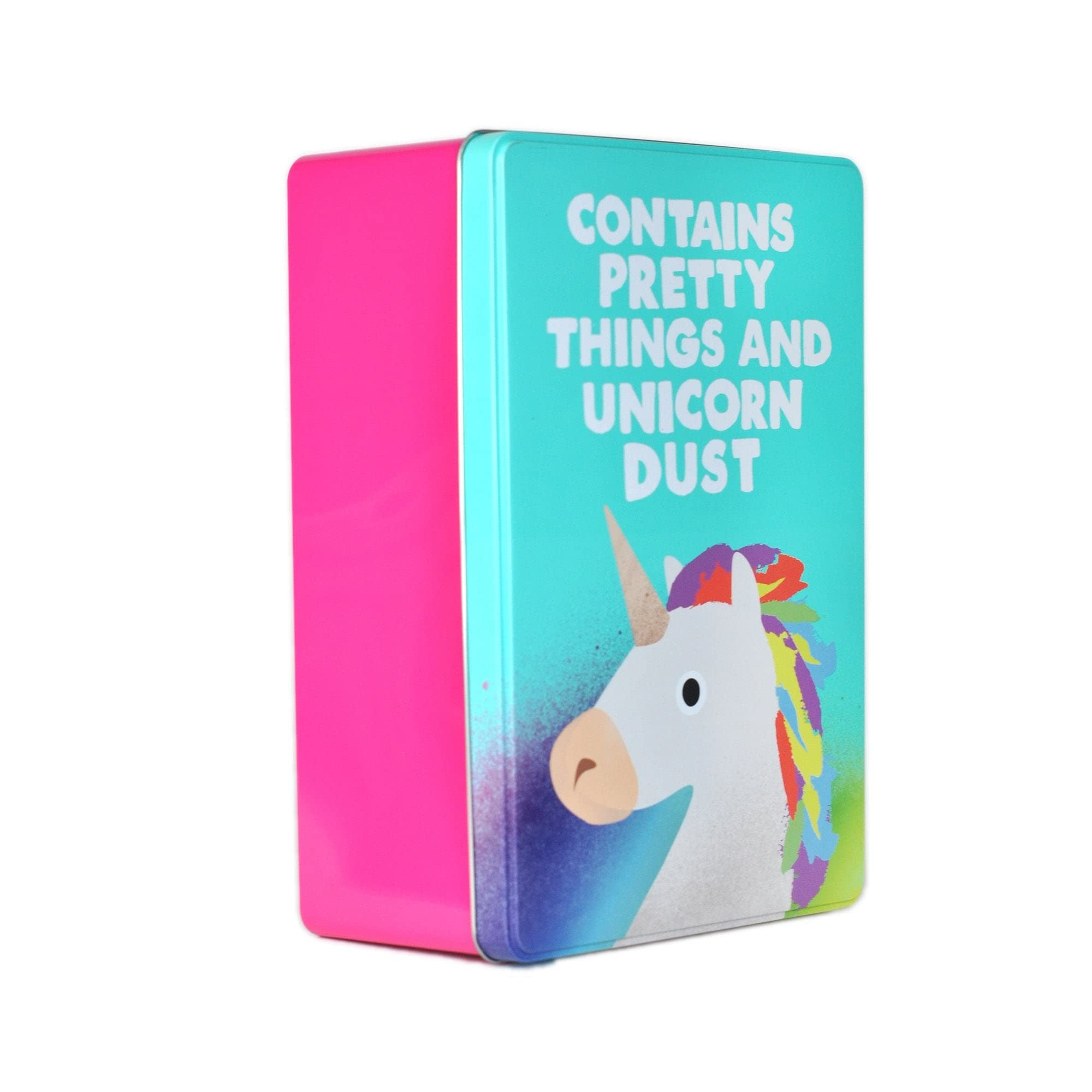 Jolly Awesome Unicorn Tin Contains Pretty Things Storage