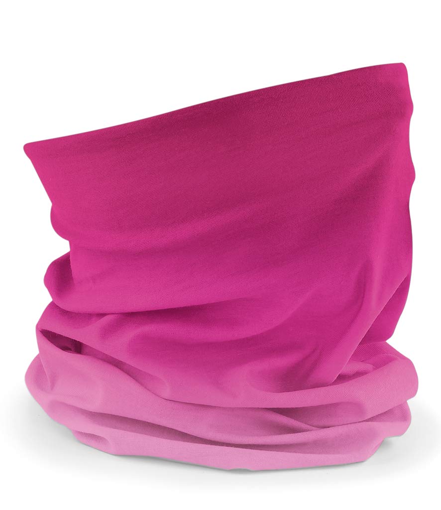 Asvp Shop Men's Ombré Pink Headband Bandana Outdoors Headwear Scarf Bandanna Wide Headband Headwrap Balaclava Tube Mask Multifunctional Headwear