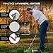 Rukket 9x7x3ft Haack Golf Net Pro, Practice Driving Indoor and Outdoor, Professional Golfing at Home Swing Training Aids, by SEC Coach Chris Haack (Haack Golf Net Pro)