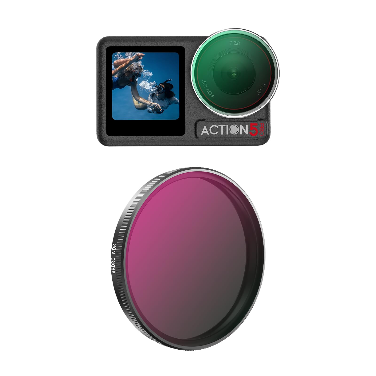 Ensemble De Filtres Pour DJI – Pour Osmo Action 5 Pro Et