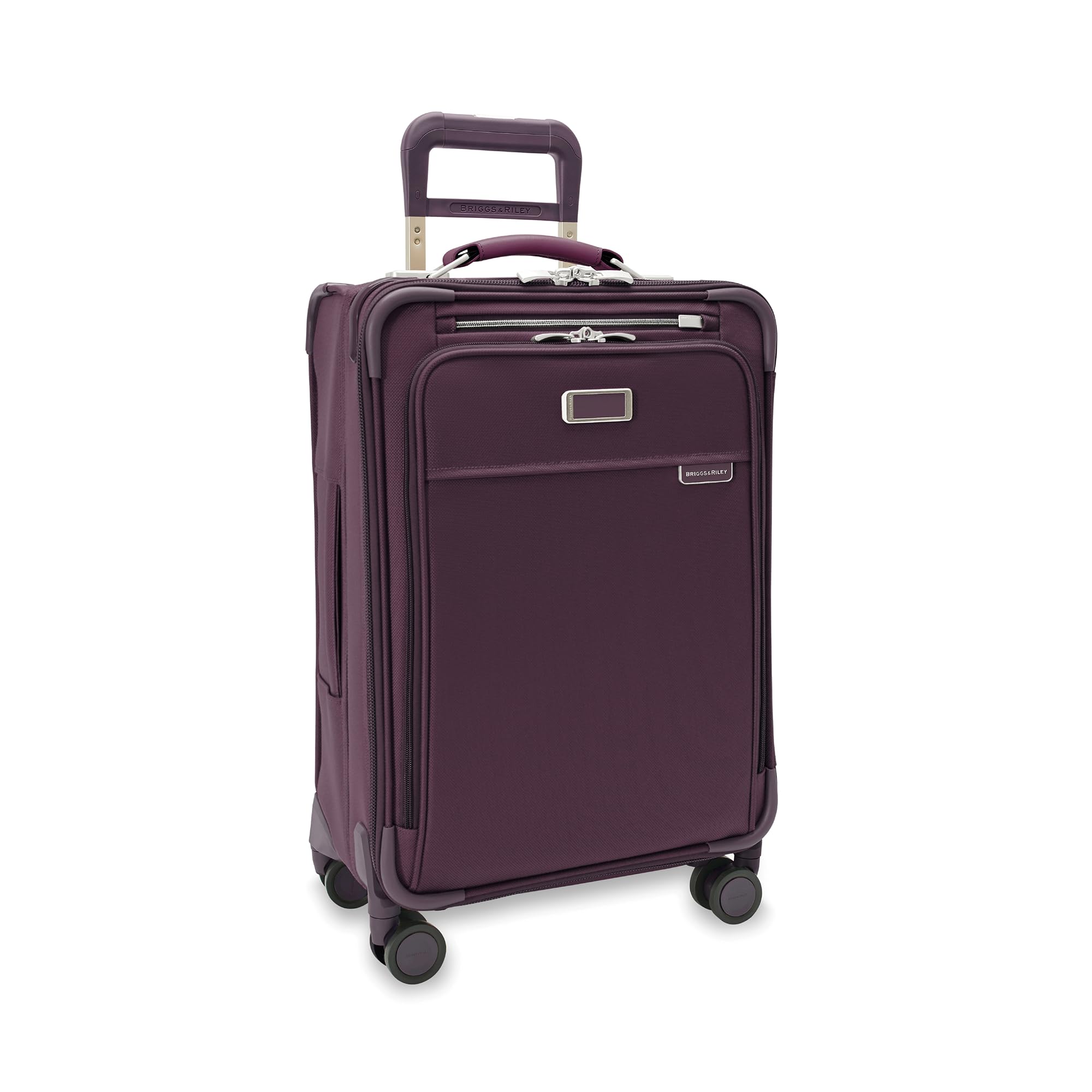 Briggs & Riley Baseline Spinners, Plum, 22-inch Baseline Essential Carry-On, Baseline Spinners