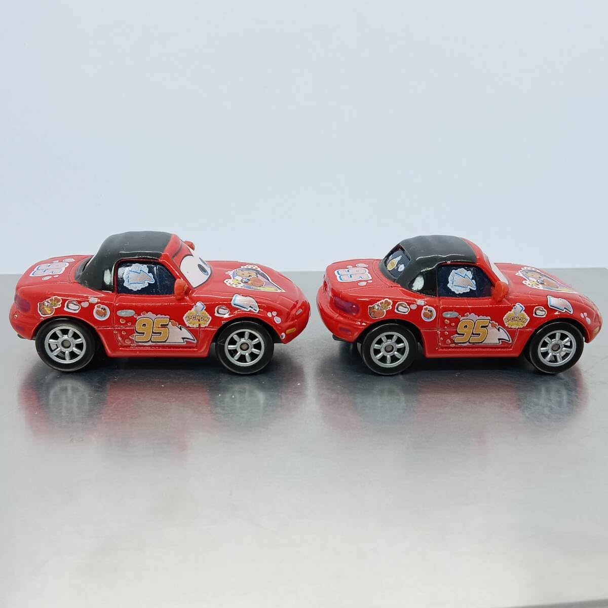 マテル カーズ　メーター　ダルメシアン　　　　ミア　ティア　ミニカーセット マテル カーズ メーター ダルメシアン ミア ティア ミニカー