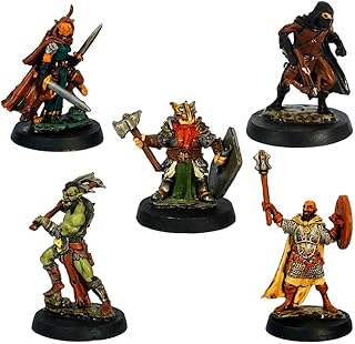 Kit do Aventureiro I - Miniaturas com pintura para RPG