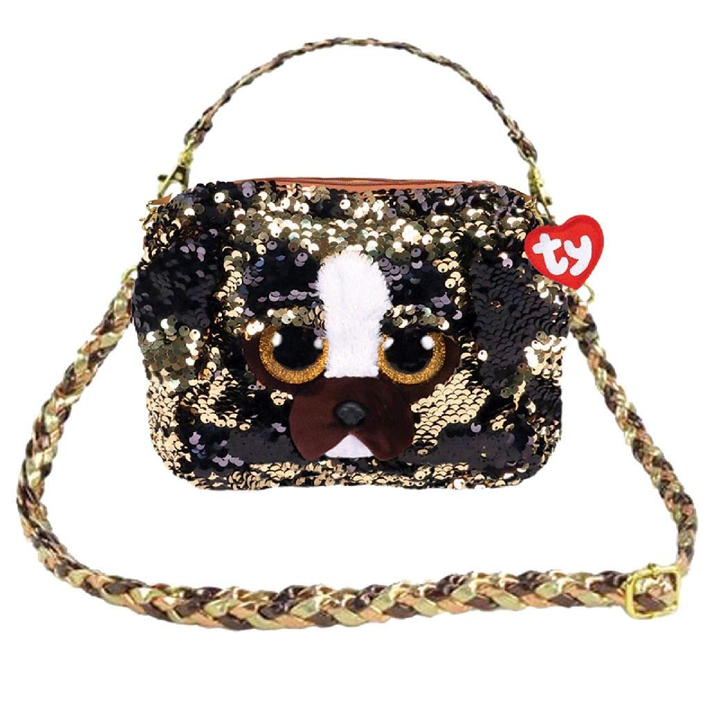 TyTy Fashion Sequin Dog BrutUS Purse
