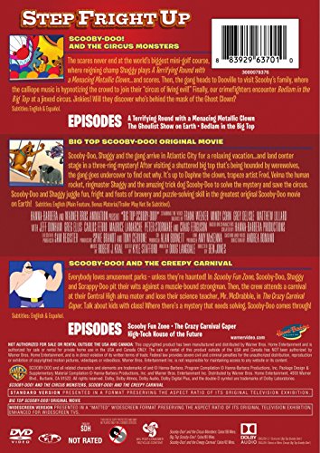Evita el aburrimiento con Scooby-Doo Carnival Capers DVD triple feature infantil 4