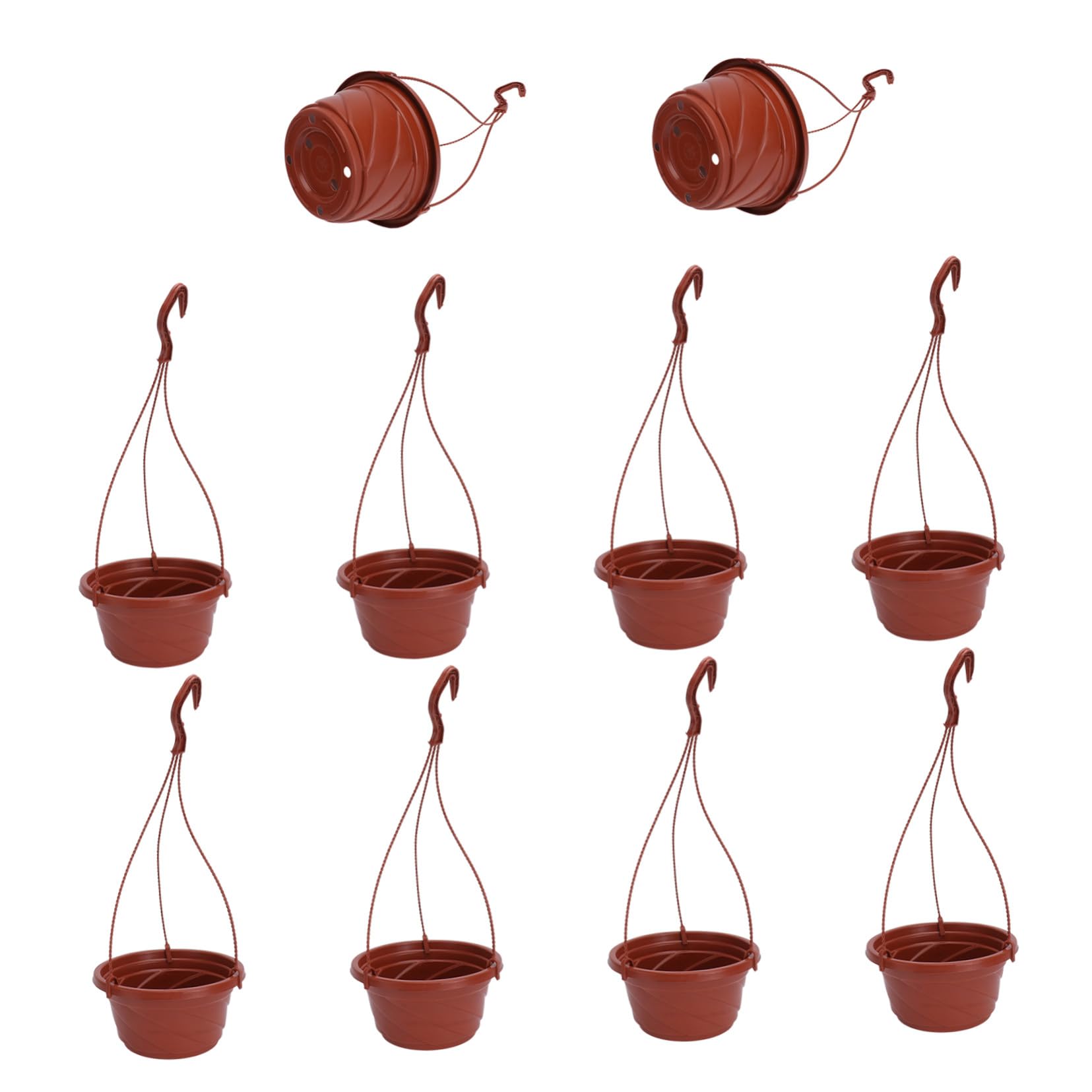 Pot de fleur suspendu en plastique SOIMISS pour suspendre vos plantes sans encombrer le sol