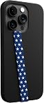 Phone Loops: Silicone Stretch Elastic Phone Strap, Phone Holder for Hand by Phone Loop, Small, Light and Discreet Slim Phone Strap Grip, Secure Phone Hand Holder and Phone Grip Strap