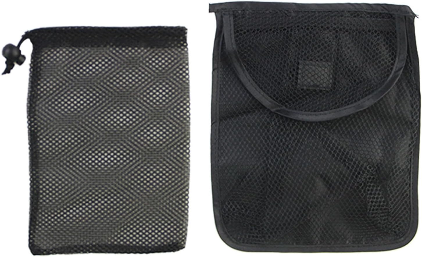 Large Capacity Storage Bag Nylons Mesh Pouches Sports Mesh Net Carrying Pouches Holder Drawstrings Bag, 21*15cm