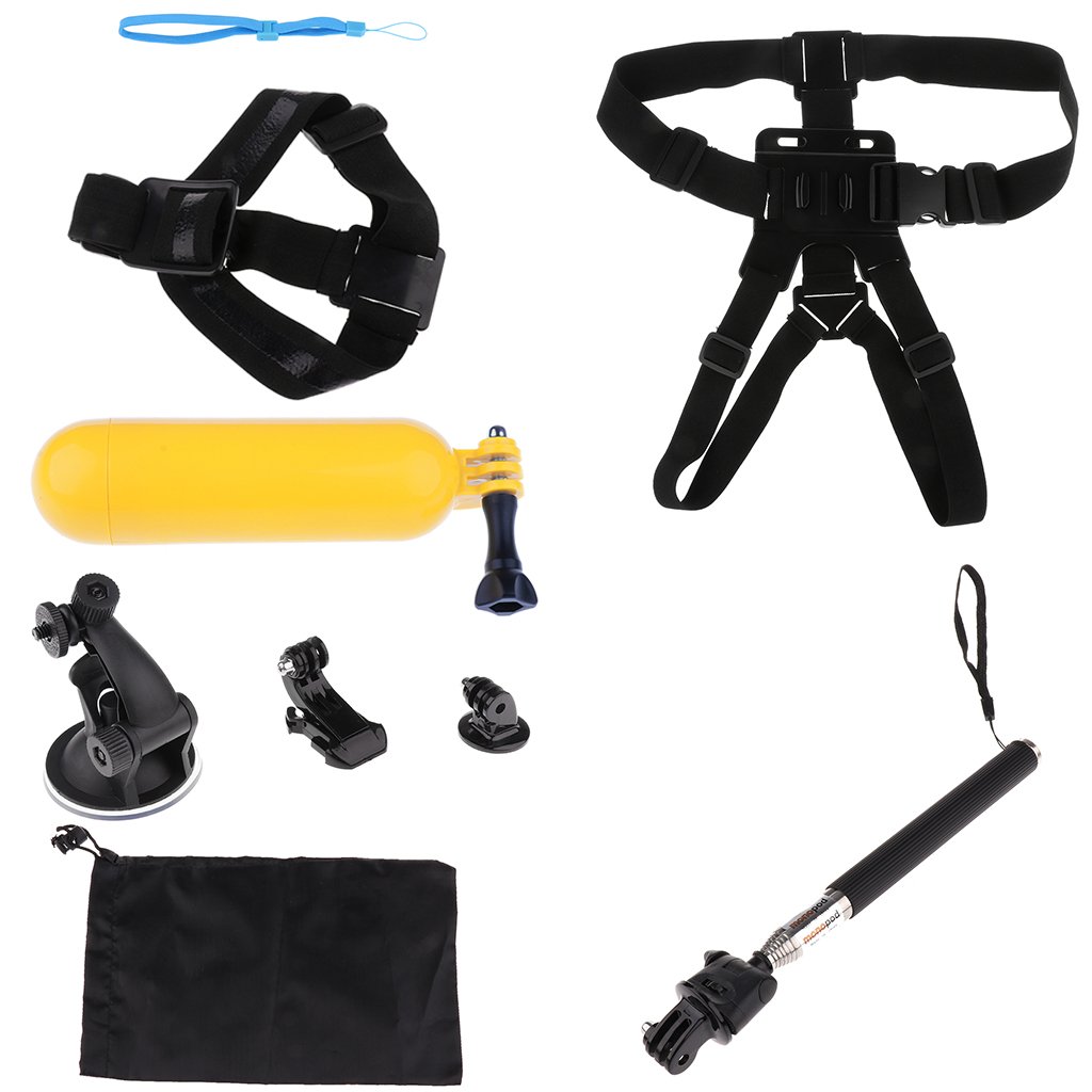 Buy Kawn 8 in 1 Outdoor Sports Accessories Kit for GoPro Hero 5/4/3+/3