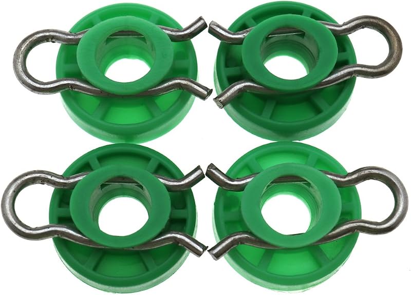 Kit com 4 roletes-guia para regulador de vidro Micro Trader para Saab 9-3, 9-5, 900 e Volvo 850
