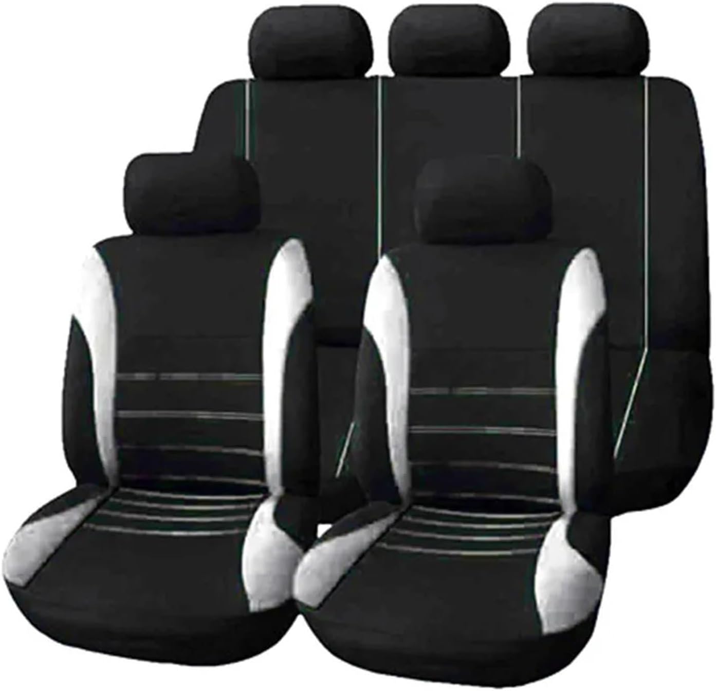 Auto Parts Car Seat Cover 2/4/9 Piece Set Four Season Universal Front/Rear Cushion