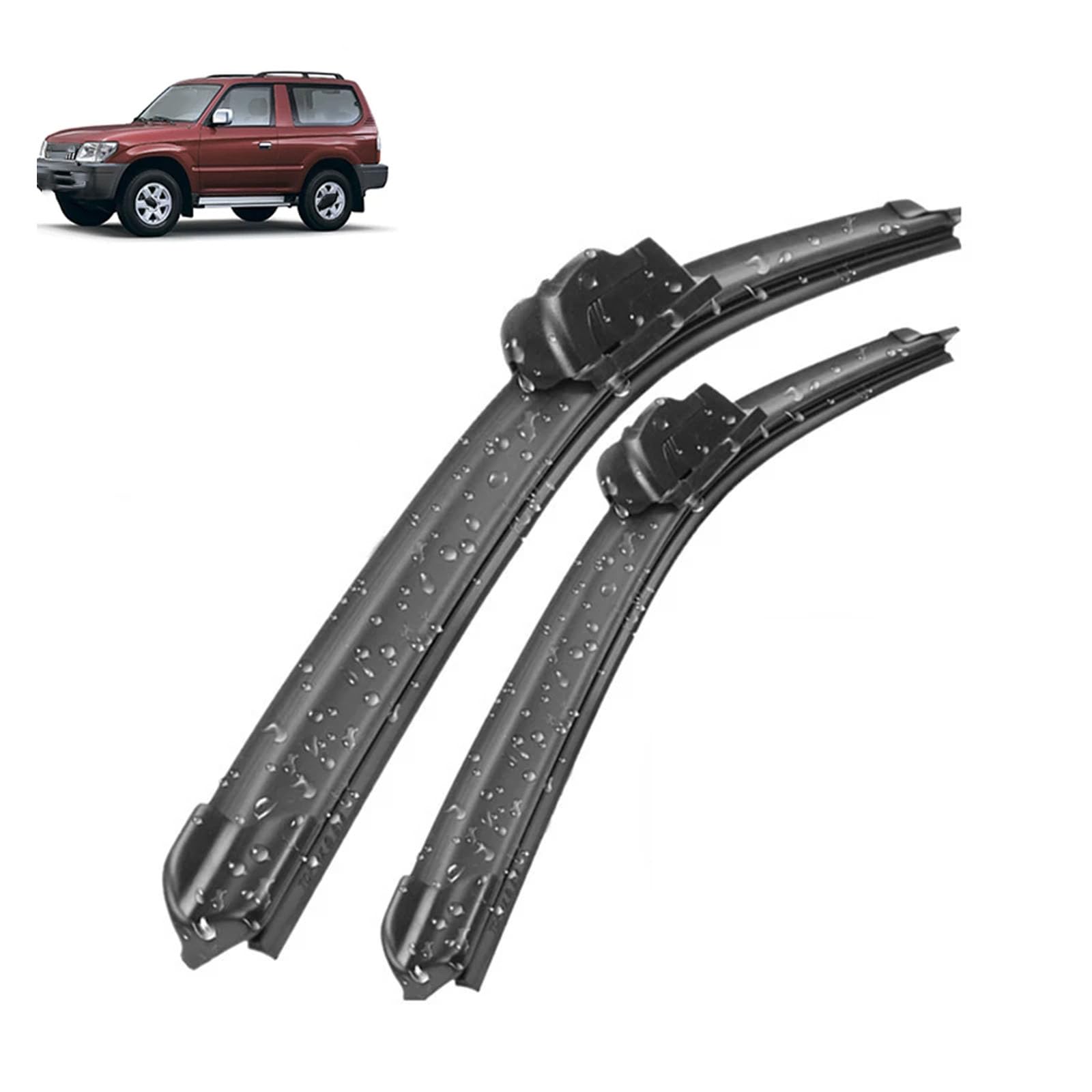 Amazon.com: Windshield Wiper Blades for Toyota Land Cruiser Prado