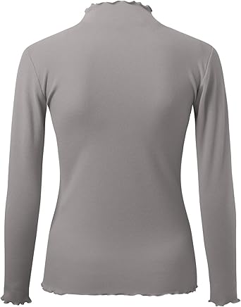 Lot De 2 Sous-couches Thermiques 32 Degrés Heat – Femme, Manches Longues, Col Rond, Noir/gris, Taille M