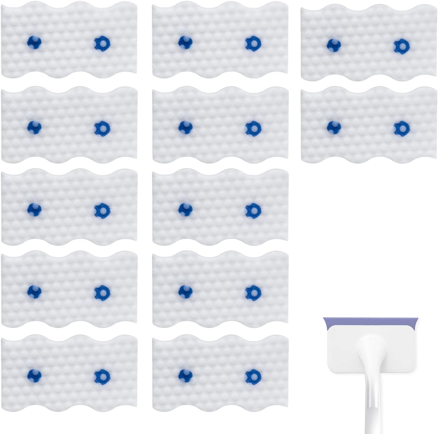 Shower and Tub Scrubber Refills Compatible with Mr. Clean, 12 Pack
