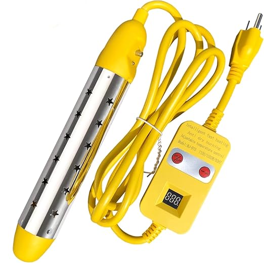 KVNTOOLS 1500W Portable Water Heater with Fast Heating